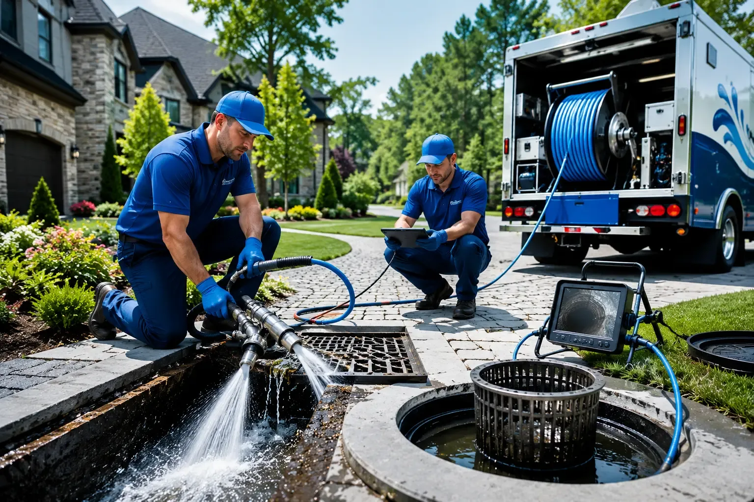 Local outdoor drain cleaning professionals in Richland, IA